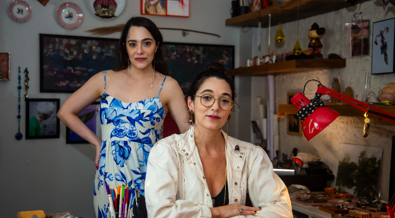 Marina Kalif convida Naisha Cardoso para um bate papo; confira