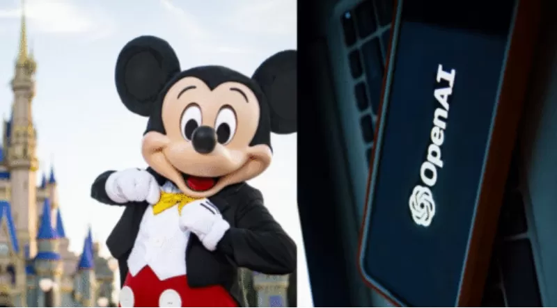 Disney e OpenAI firmam acordo de US$ 1 bilhão