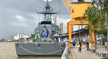 Navio de pesquisa da Marinha estará aberto para visitação durante a COP 30 em Belém