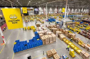 Mercado Livre e Shopee lideram disputa por galpões logísticos no Brasil com 4,1 milhões de m² locados